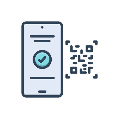 Aktarımlar için renk resimleme simgesi 