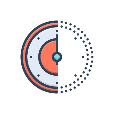 Hız için renk resimleme simgesi 