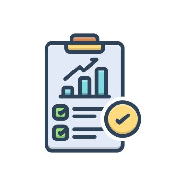 Dışavurum için renk illüstrasyon simgesi 