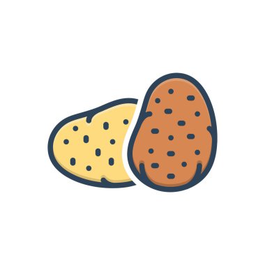 Murphy için renk illüstrasyon simgesi  