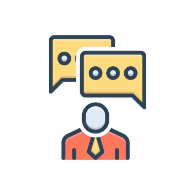 Orta boyut için renk resimleme simgesi 