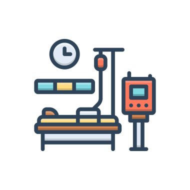 Yoğun renk resmetme simgesi 