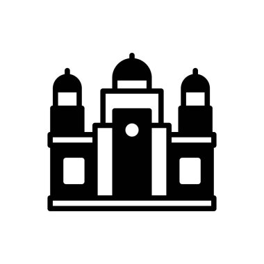 Leeds için siyah katı simge 