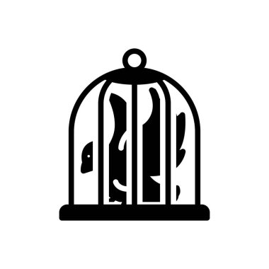 Kısıtlama için siyah katı simge 