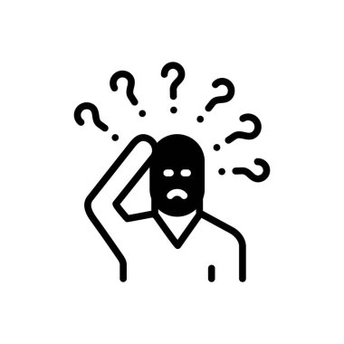 Genel olarak siyah katı simge 