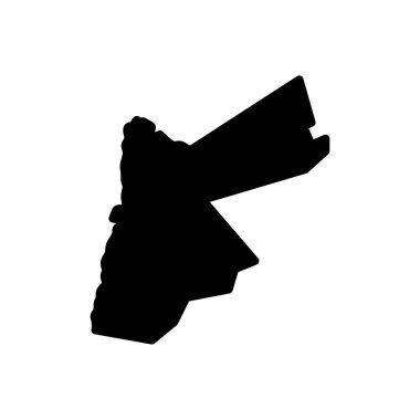 Jordan için siyah katı simge 