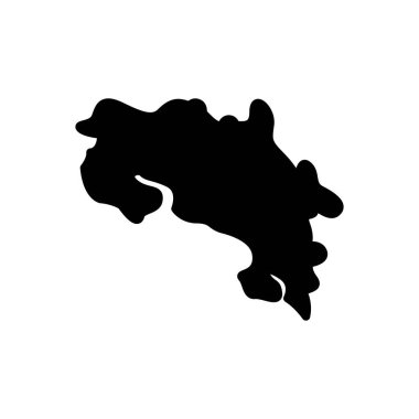 Costa için siyah katı simge 