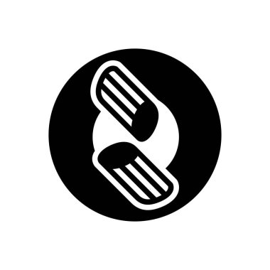 Penn için siyah katı simge 