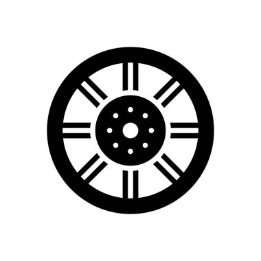 Konuşma için siyah katı simge 