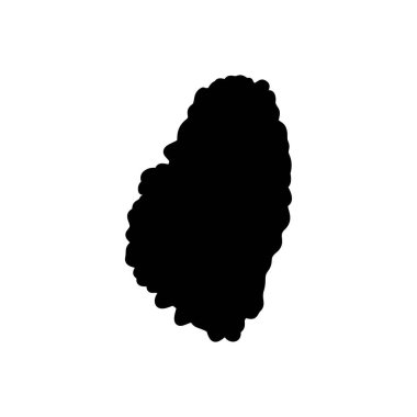 Vincent için siyah katı simge 