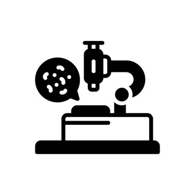 Açıklık için siyah katı simge 