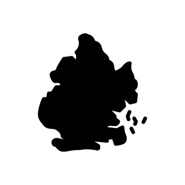 Brooklyn için siyah katı simge 