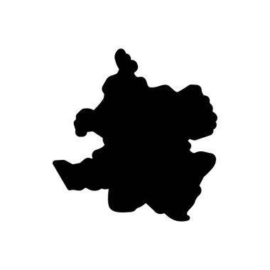 Madrid için siyah katı simge 