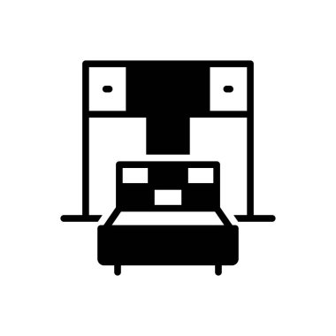 Murphy için siyah katı simge 