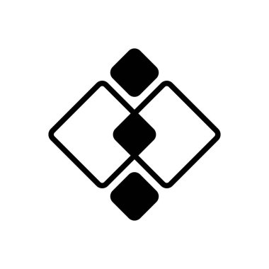 Genel için siyah katı simge 