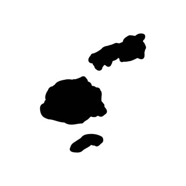 Asyalı için siyah katı simge 