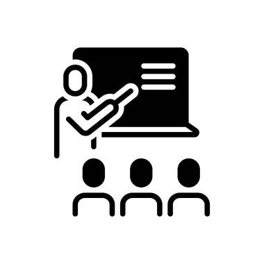 Siyah katı simge elbette. 