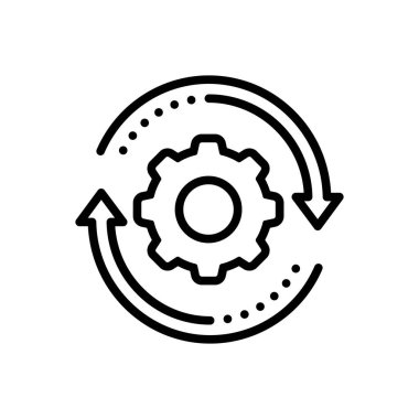 En iyi hale getirmek için siyah çizgi simgesi 