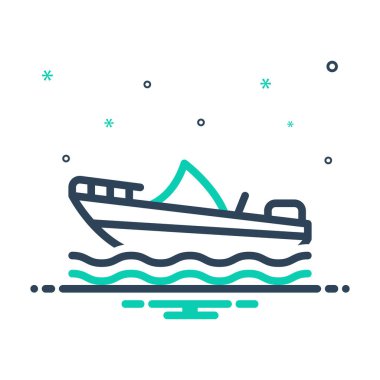 Elektrikli scooter için karıştırma simgesi