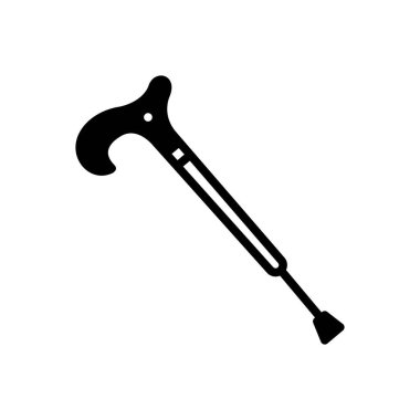 Çubuk için siyah katı simge 