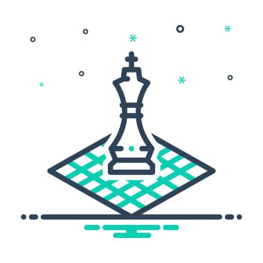 Satranç için simgeyi karıştır 