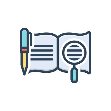 Anlamı için renk resmetme simgesi 