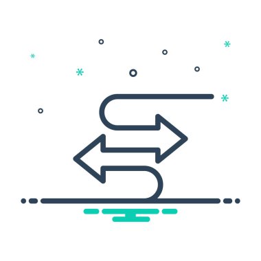 Değiş tokuş için simgeyi karıştır 