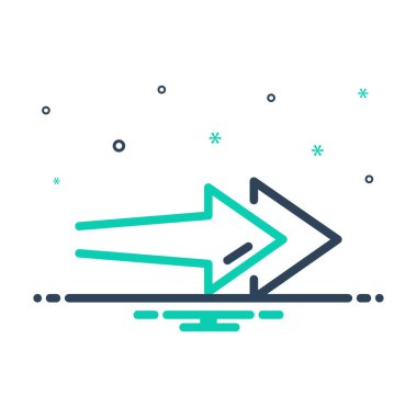 Sağ için simgeyi karıştır 