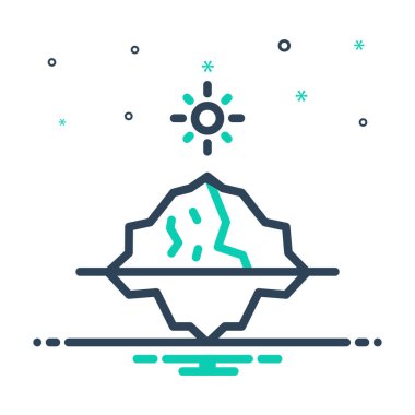 Buzları eritmek için simgeyi karıştır