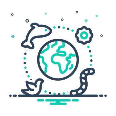 Türlerin yok olması için simgeyi karıştır