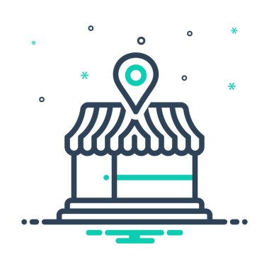 Konum için simgeyi karıştır 