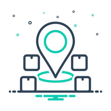 Konum için simgeyi karıştır 