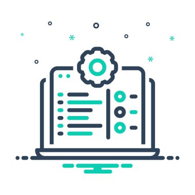 Programlama için simgeyi karıştır 