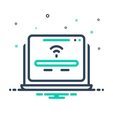 İnternet için simgeyi karıştır 