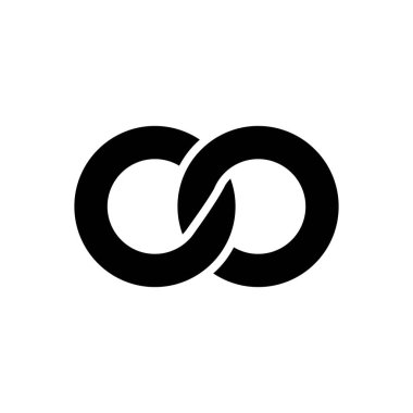 Çift için siyah katı simge 