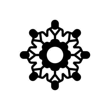 Takım çalışması için siyah katı simge 