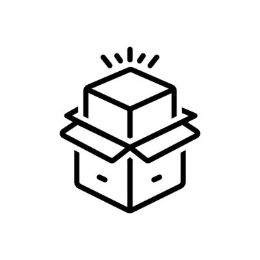 Ürün için siyah çizgi simgesi 