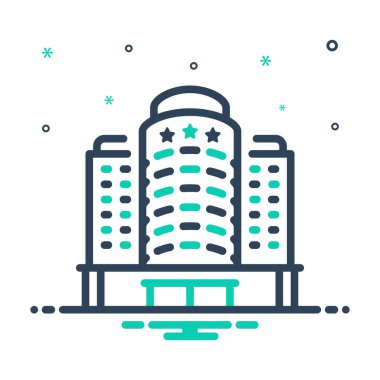 Mix icon for hotel 