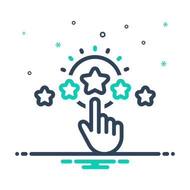 Oran için simgeyi karıştır 