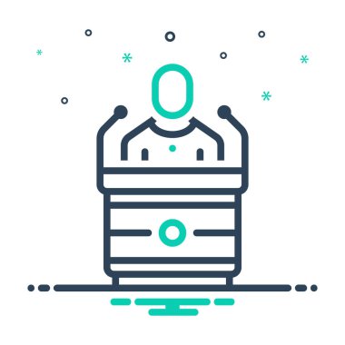 Konuşma için simgeyi karıştır 