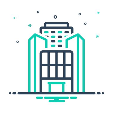 Mix icon for building 