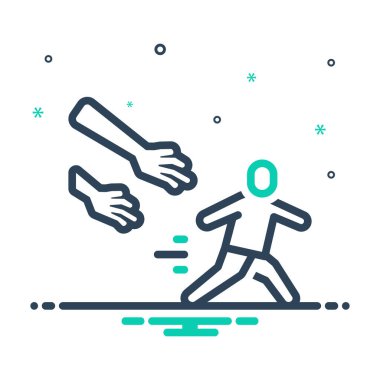 Kaçmak için simgeyi karıştır