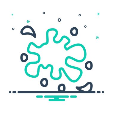 Boya lekesi için simgeyi karıştır 