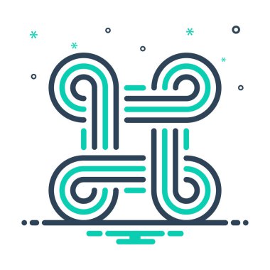 Vektör için simgeyi karıştır 