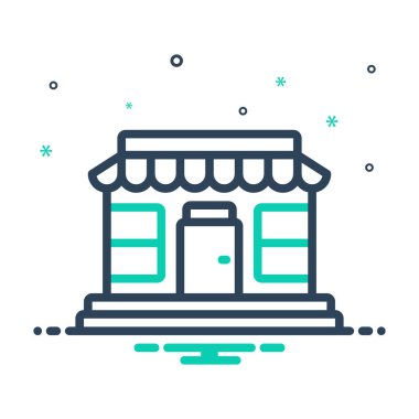 Restoran için karıştırma simgesi 