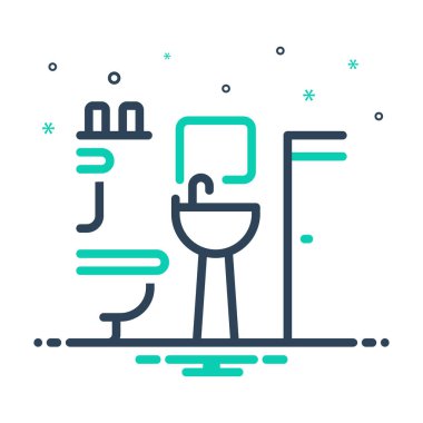 Banyo için karıştırma simgesi 