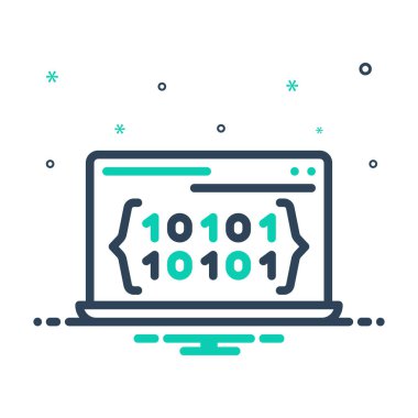 İkili kod için simgeyi karıştır