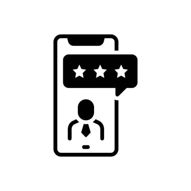 İnceleme için siyah katı simge 