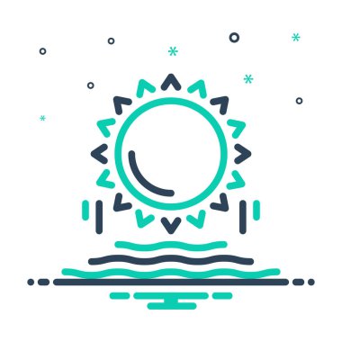 Yaz için simgeyi karıştır