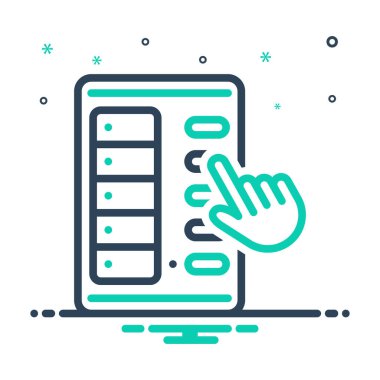 Oylama için simgeyi karıştır 